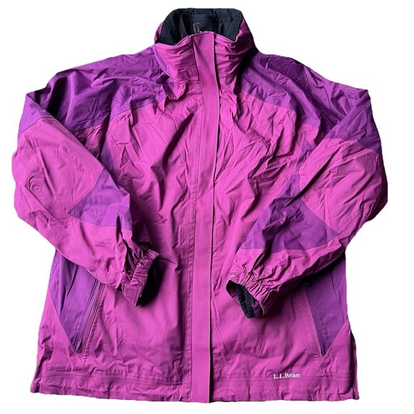 L.L. Bean Jackets & Blazers - LL Bean The Weather Channel Polartec 3-in-1 Water Resistant Jacket Women's Large